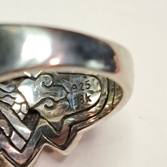 John Hardy Legends Naga Saddle Ring  Size 6 - Picture 4 of 5